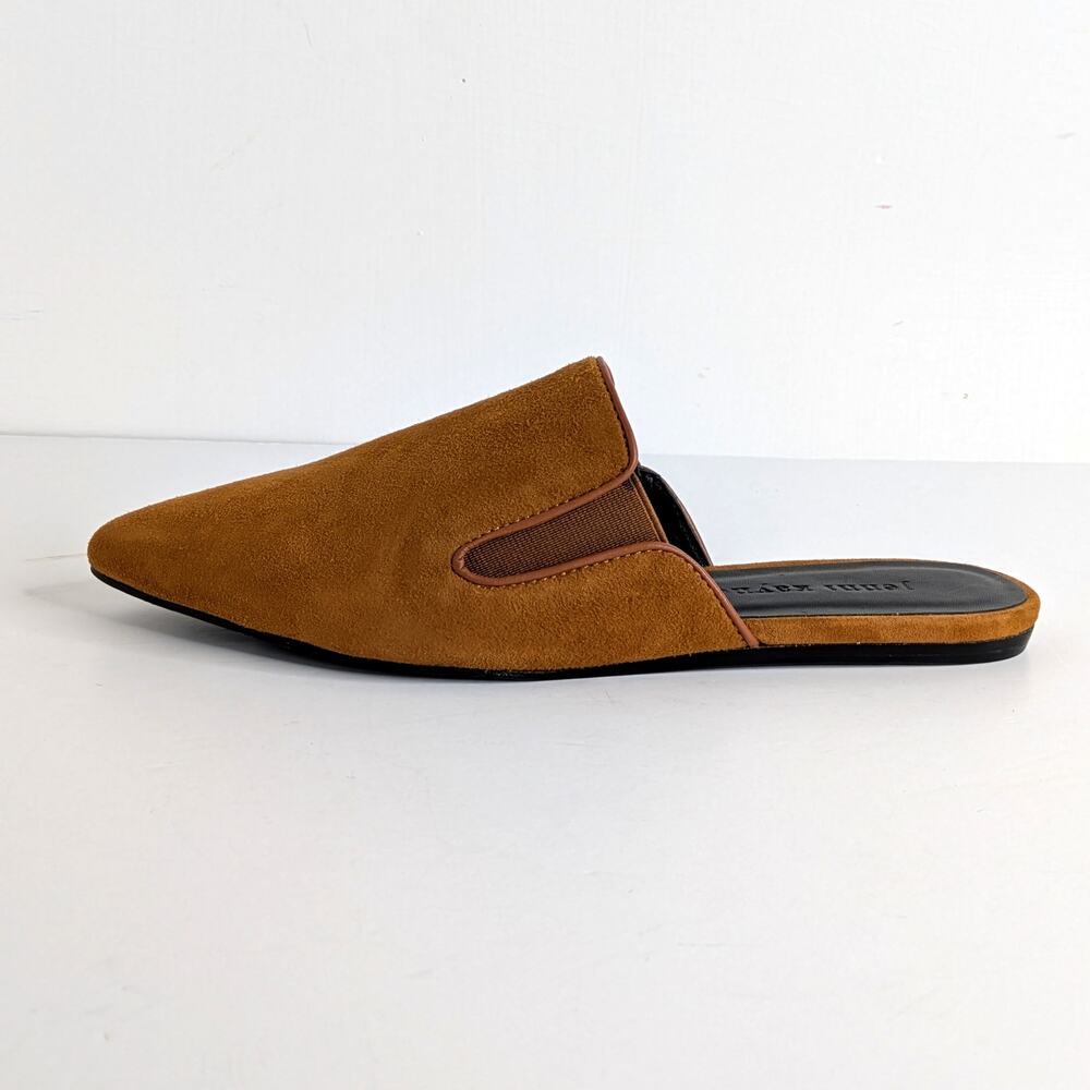 Jenni Kayne Brown Suede Mules